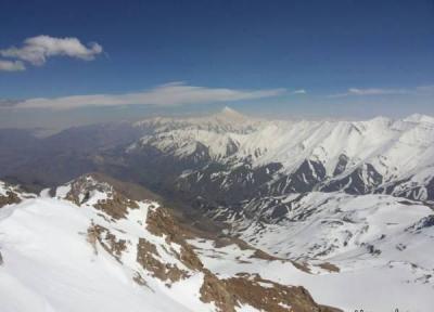 آشنایی با جاذبه های قله علم کوه در تخت سلیمان مازندران