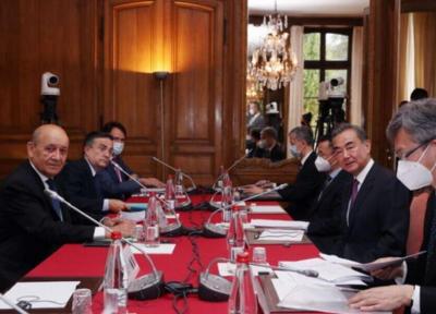 تاکید بر حفظ برجام در ملاقات وزیران خارجه چین و فرانسه