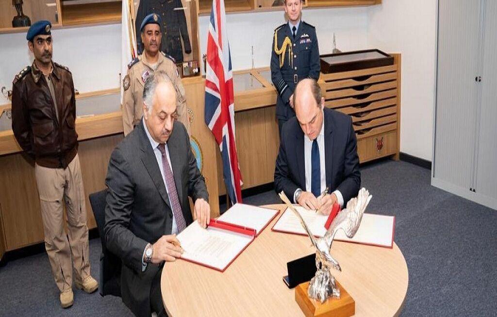 قطر و انگلیس توافقنامه نظامی امضا کردند