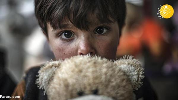(تصاویر) اسباب بازی هم درد بچه ها آواره سوری را تسکین نمی دهد!