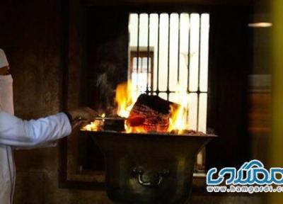 انجام مراسم تغذیه آتش مقدس 1500 ساله زرتشتیان یزد در روزهای کرونایی