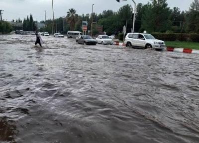 رگبار باران و احتمال سیلاب در 3 استان